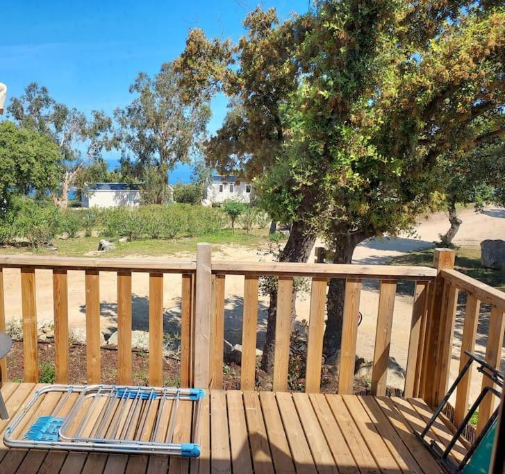 Calvi Mobil-Home Neuf Particulier Sur Camping Lumio  Exteriör bild
